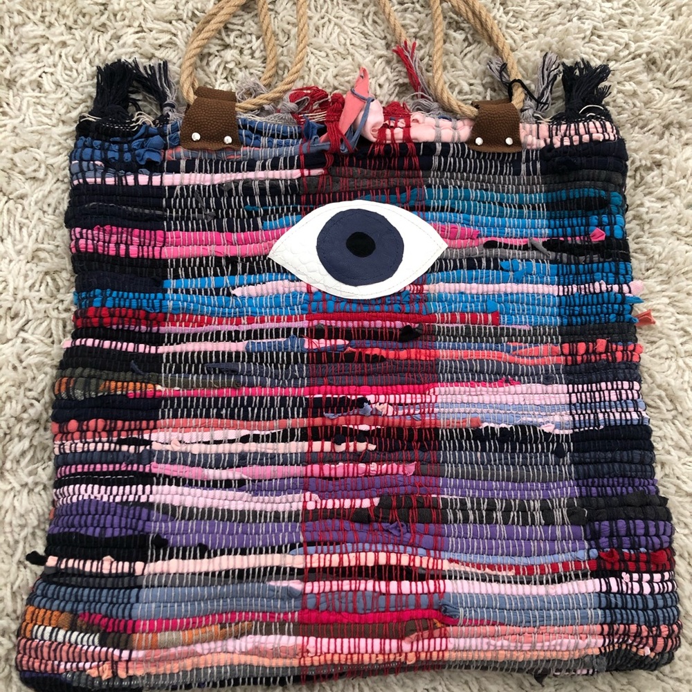 MASLINDA Evil Eye Tote